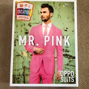 NEW! OPPO SUITS Solid Colored Collection Mr. Pink